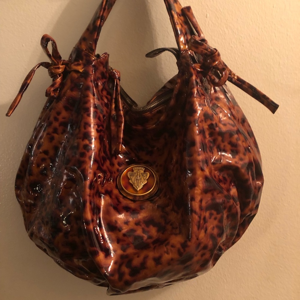 Gucci Tortoise Hobo Shoulder Bag